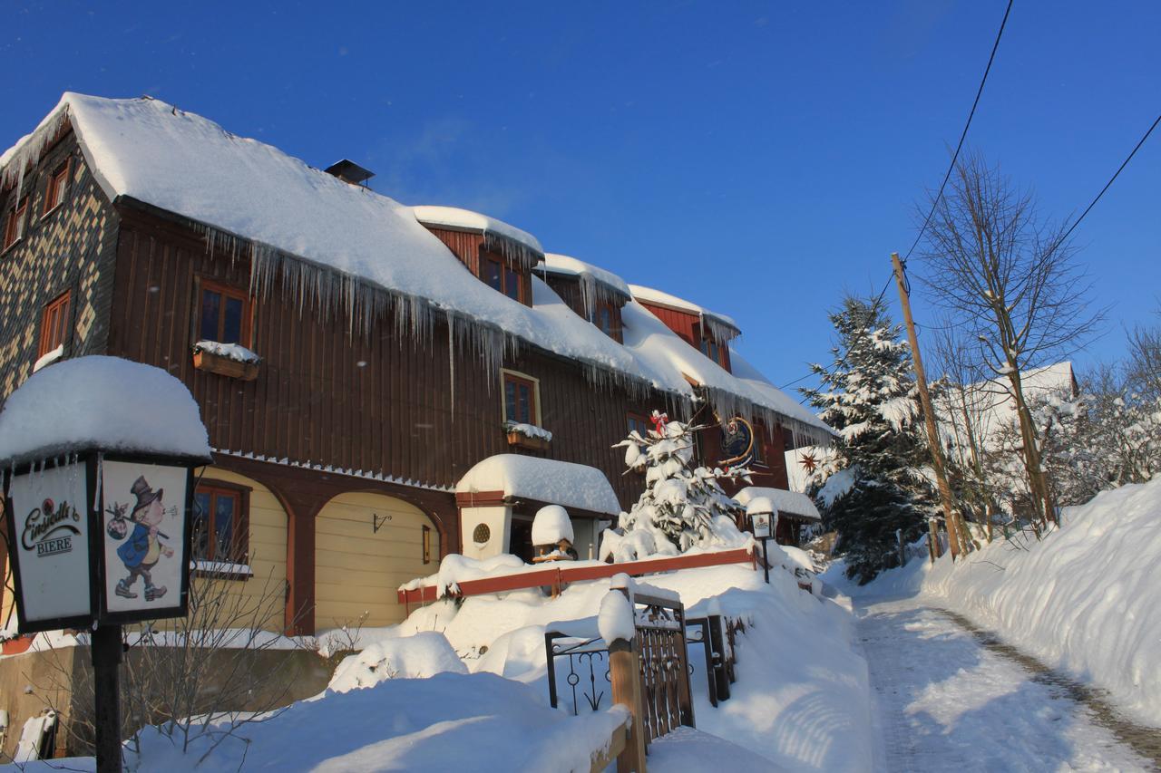 Gasthaus "Zum Wanderstuebel" Hinterhermsdorf Eksteriør bilde